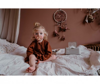 Bote  Lingettes Funkybox Lune Grey