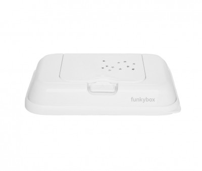 Bote  Lingettes Funkybox ToGo Blanche toiles