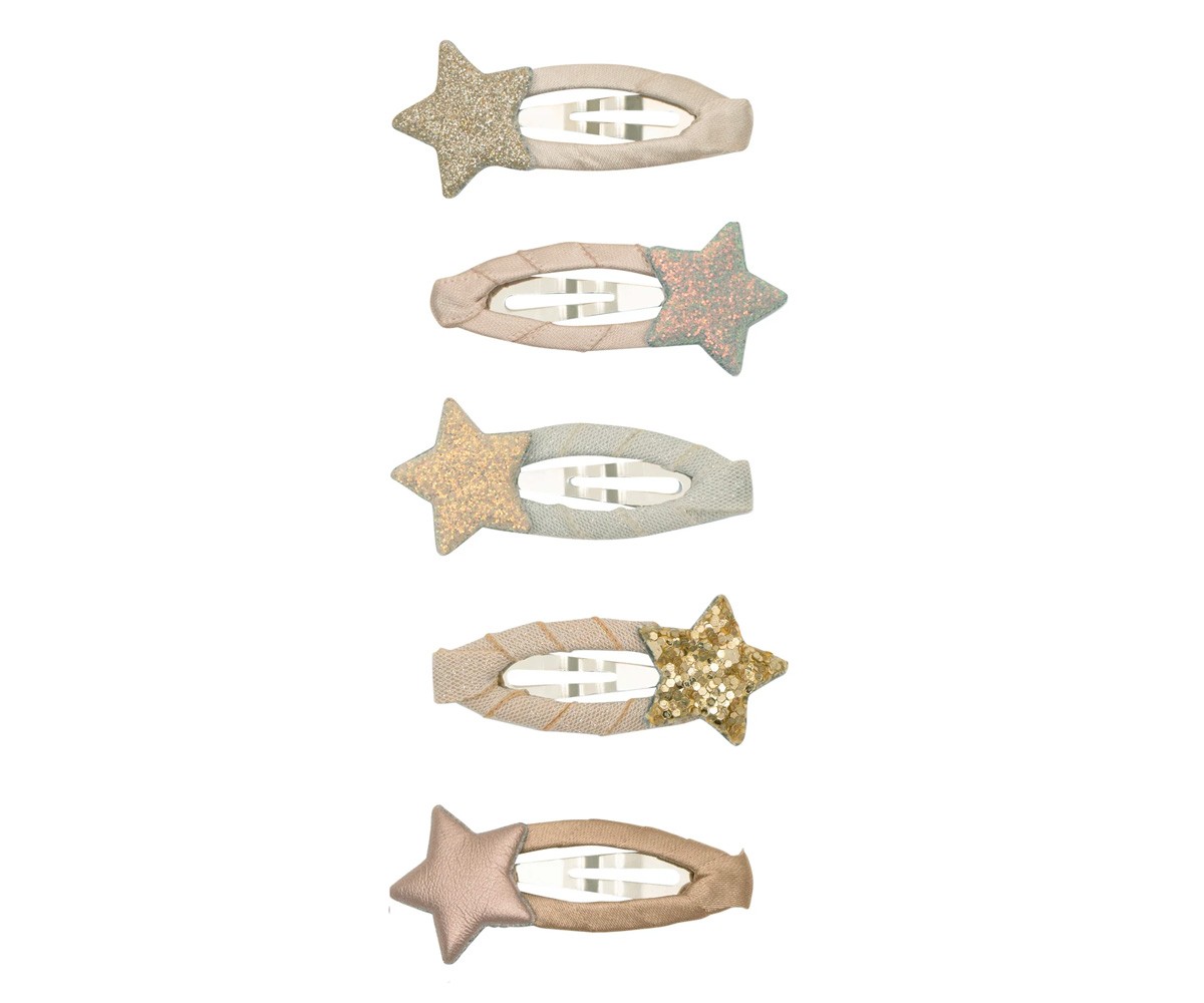 5 Mini Clips Clic Clasc Stellina