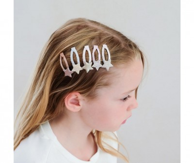 5 Mini Clips Clic Clasc Stellina