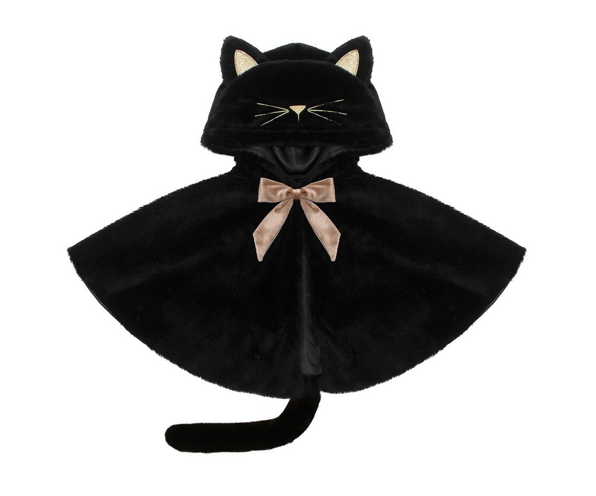 Disfraz Capa Black Cat