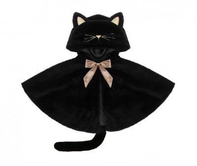 Disfraz Capa Black Cat