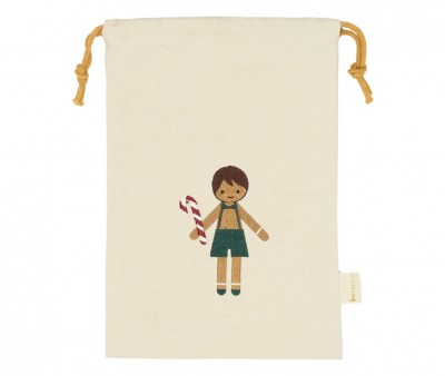 Sacco Natale Piccolo Gingerbread Boy Personalizzabile