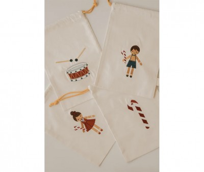 Sacco Natale Piccolo Gingerbread Boy Personalizzabile