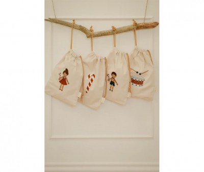 Sacco Natale Piccolo Gingerbread Boy Personalizzabile