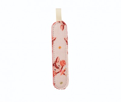 Lettera Tela Lilliputiens Reversibile Fosforescente I Rosa