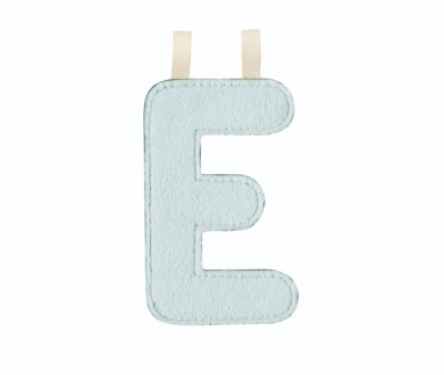 Lettera Tela Lilliputiens Fosforescente E Azzurro
