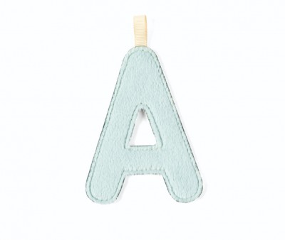 Lettera Tela Lilliputiens Reversibile Fosforescente A Azzurro