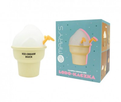 Luce Notturna LED Ice-cream Duck