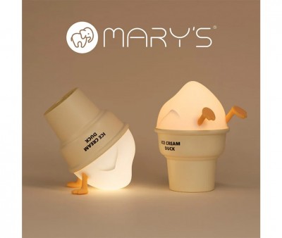 Luce Notturna LED Ice-cream Duck