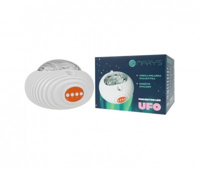 Proiettore UFO Galaxy RGBW con Telecomando
