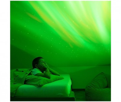 Proiettore UFO Galaxy RGBW con Telecomando