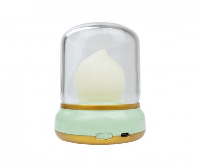 Luce Notturna LED Green Flame