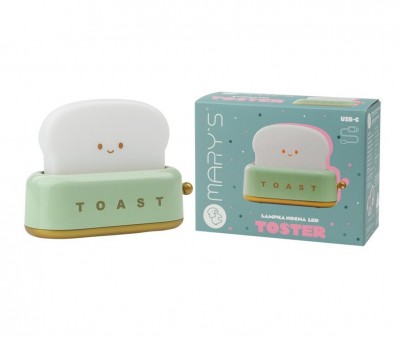 Luce Notturna LED Green Toaster