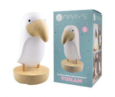 Luce Notturna Toucan con Altoparlante Bluetooth