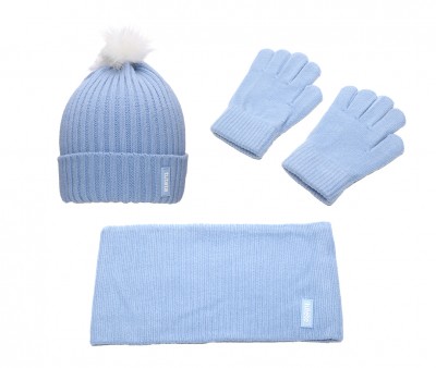 Conjunto de chapu, luvas de inverno + gola de pescoo Buff  City Cars