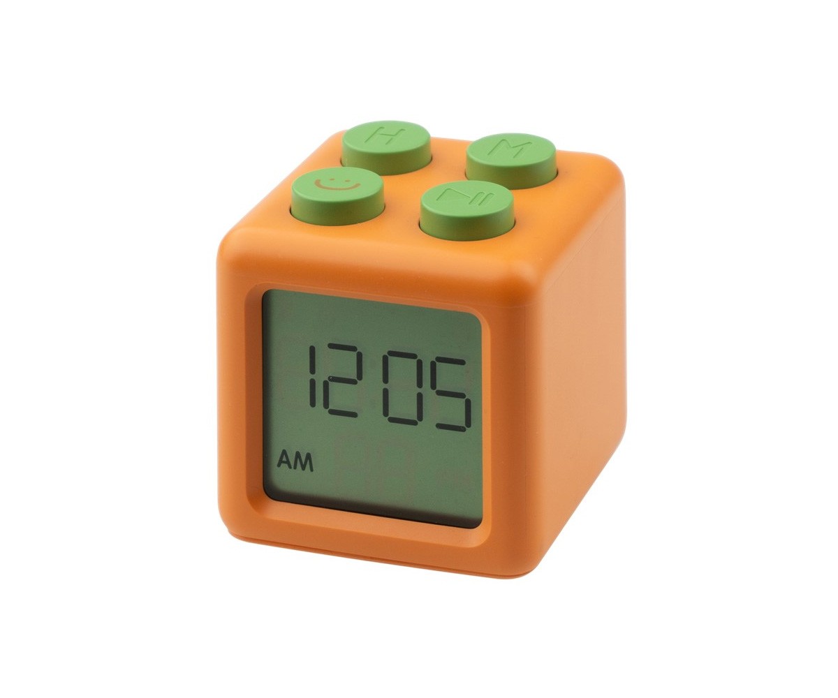 Sveglia per Bambini Block Orange