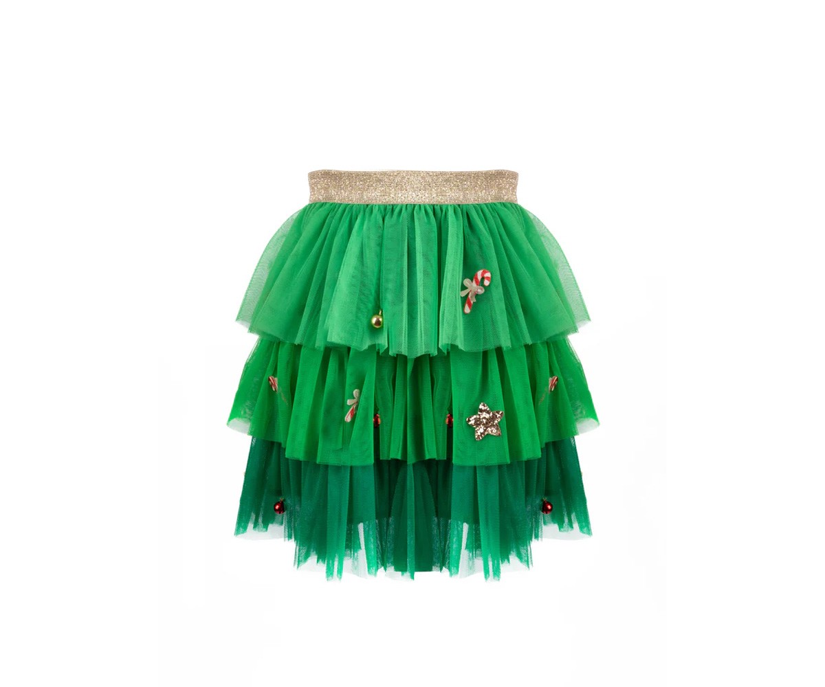 Disfraz Falda Tut Infantil Rockin' Round The Christmas Tree Talla 4-6 aos