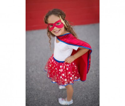 Disfraz Tut Infantil Superhero, Capa y Antifaz 4-6 aos