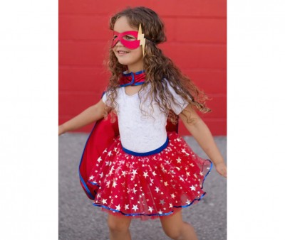 Disfraz Tut Infantil Superhero, Capa y Antifaz 4-6 aos