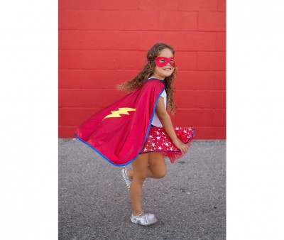 Disfraz Tut Infantil Superhero, Capa y Antifaz 4-6 aos
