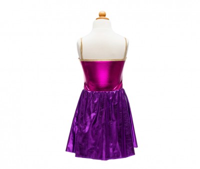 Disfraz Infantil Superhroe Star con Capa y Diadema 4-6 aos