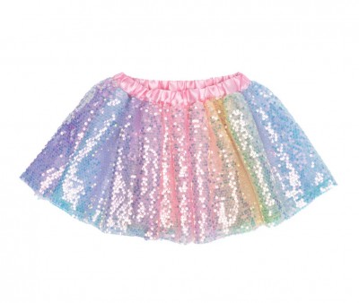 Falda Lentejuelas Ombre Sequins Ombre 4-6 aos