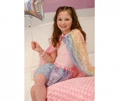 Falda Lentejuelas Ombre Sequins Ombre 4-6 aos