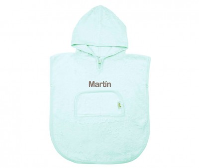Poncho Timboo Riviera Blue Personnalisable
