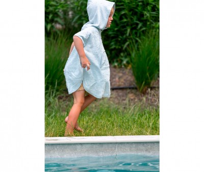 Poncho Timboo Riviera Blue Personnalisable