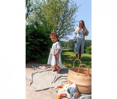 Poncho Timboo Riviera Blue Personnalisable