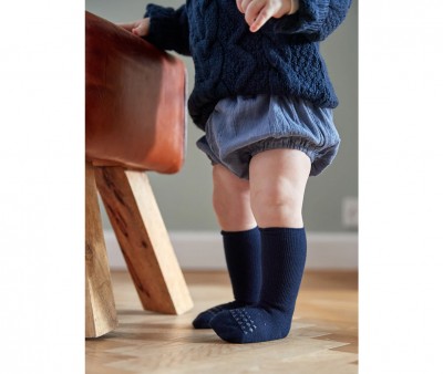 Calcetines Suela Antideslizante Bamb Dark Blue