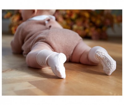 Calcetines Suela Antideslizante Bamb Soft Pink