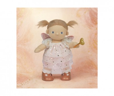Completo Dinkum Fairy Pink con Ali e Bacchetta