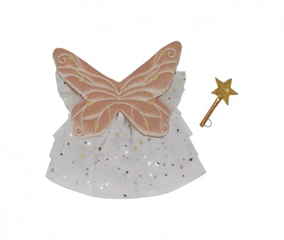 Completo Dinkum Fairy Pearl con Ali e Bacchetta