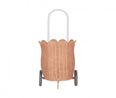 Carrellino Rattan Luggy Petal