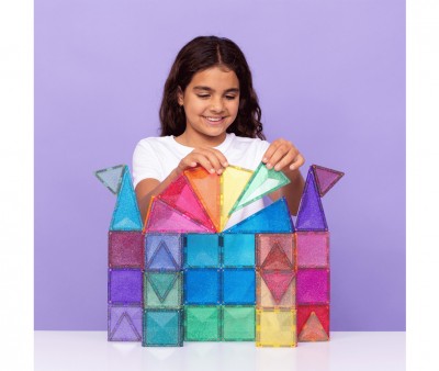 Connetix 48 - Glitter Castle Pack