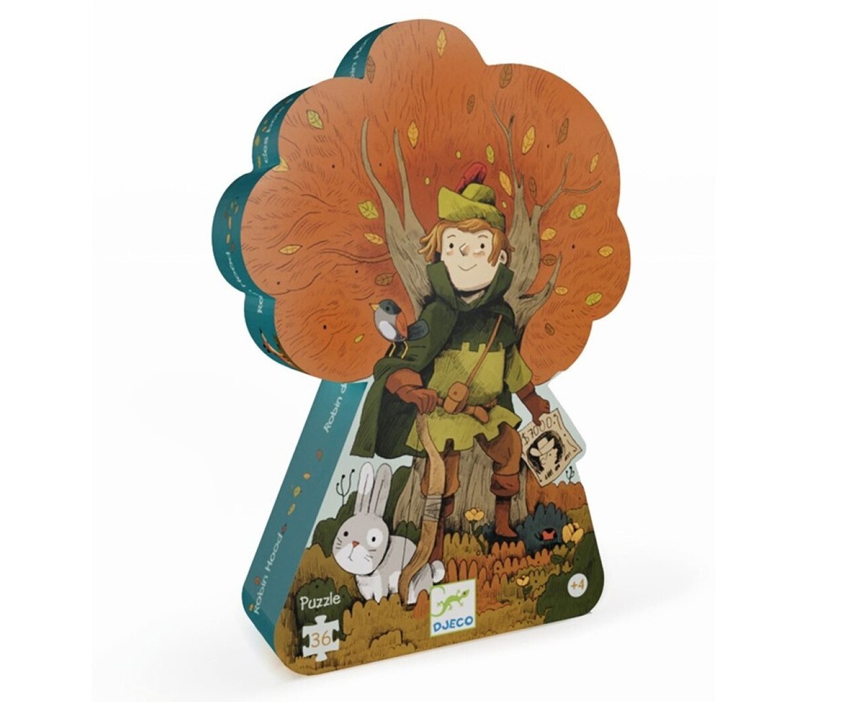 Puzzle Silueta Robin Hood