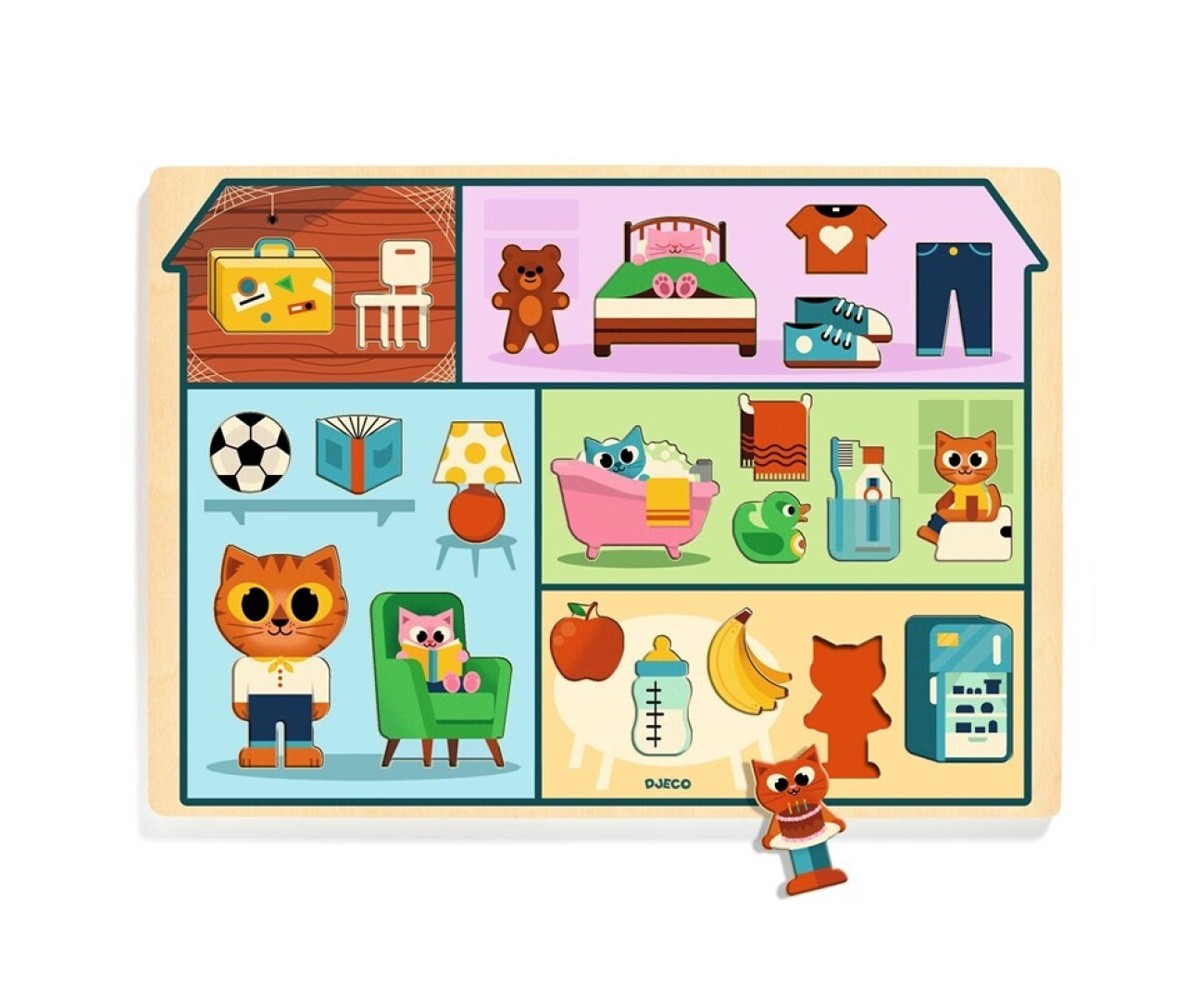 Encajable Puzzle House