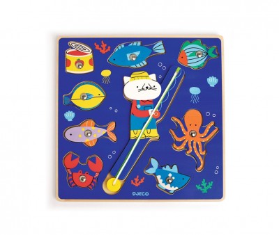 Encajable Puzzle&Fish Color