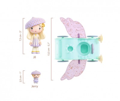 Figura Tinily Jill & Jerry Tinycar