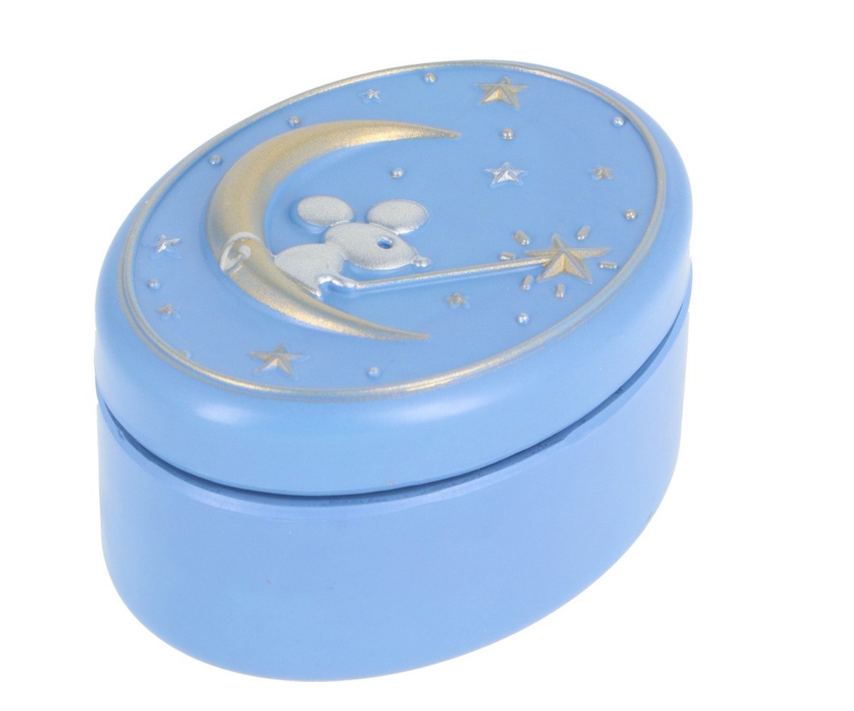 Cajita para Dientes Ratoncito Azul Claro