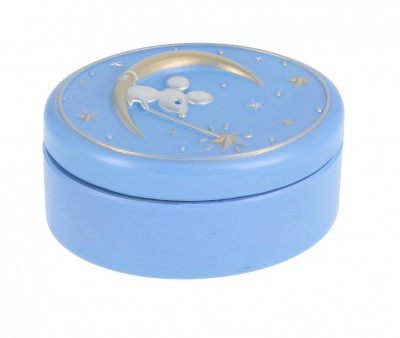 Cajita para Dientes Ratoncito Azul Claro
