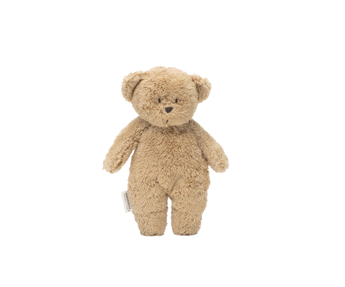 Peluche Sensoriale Orsetto Moonie Mini Cappuccino