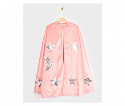Costume Velvet Rosa con Stelle 3-8 anni