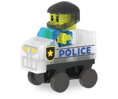 Costruzioni Magnetiche Magna-Tiles Police Patrol 20pz.