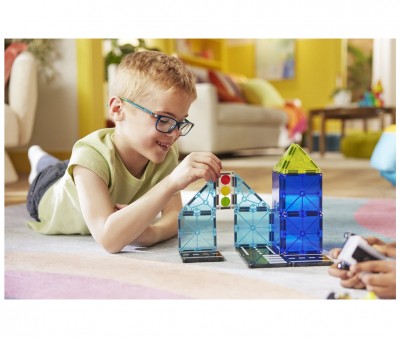 Costruzioni Magnetiche Magna-Tiles Police Patrol 20pz.
