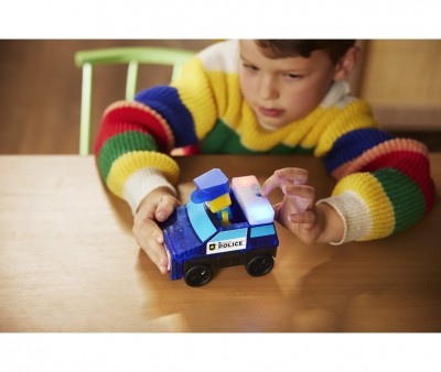 Costruzioni Magnetiche Magna-Tiles Police Station 35pz.