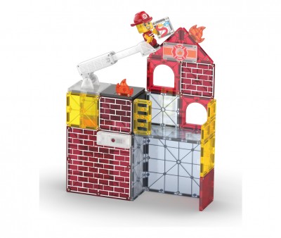 Costruzioni Magnetiche Magna-TilesFire Station 50pz.