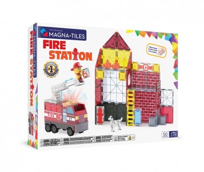Costruzioni Magnetiche Magna-TilesFire Station 50pz.